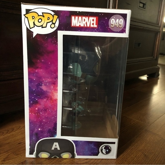 Funko Pop “What If..?” Zombie Captain America Jumbo Size #949 - Picture 5 of 7